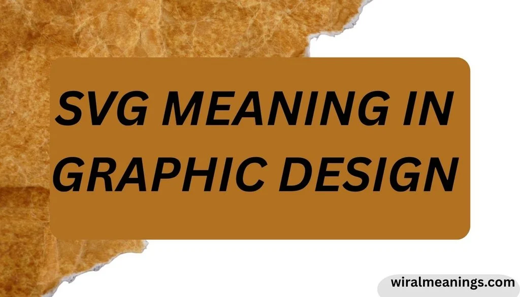 SVG Meaning in Graphic Design