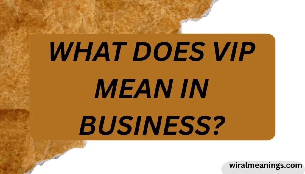 What Does VIP Stand For? Meaning, Uses & Examples in 2026