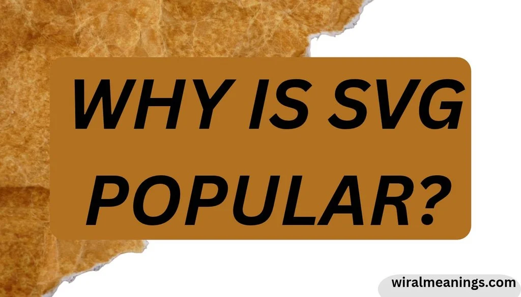 Why Is SVG Popular